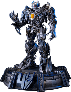 Galvatron Transformers Polystone Statue Image