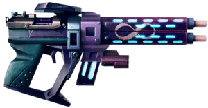 Infinity Pistol Borderlands Scaled Replica Image