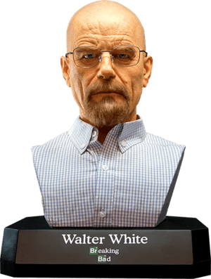 Walter White Breaking Bad Life-Size Bust Image