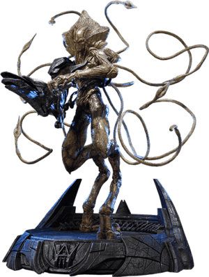 Alien Soldier Independence Day: Resurgence Polystone Statue Image