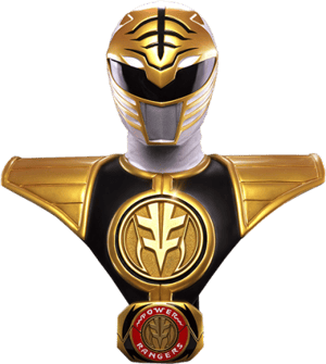 White Ranger Mighty Morphin Power Rangers Life-Size Bust Image
