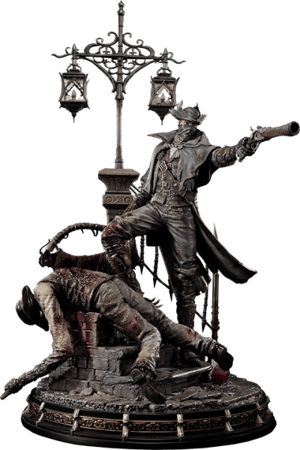 The Hunter Bloodborne: The Old Hunters Statues Image