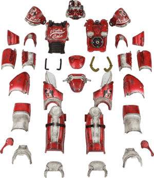 T-51 Power Armor - Nuka Cola Armor Pack Fallout 4 Sixth Scale Figure Image