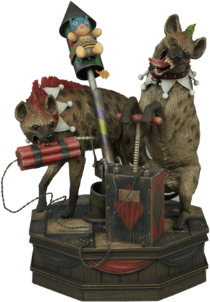 Bud and Lou DC Comics Maquette Image