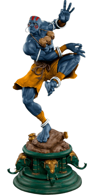 Dhalism Player 2 Street Fighter Statues Image