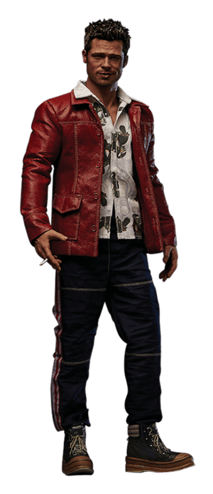Tyler Durden Red Jacket Version Fight Club Sixth Scale Figure Image