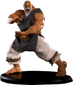 Gouken Strong Fist Street Fighter Statues Image