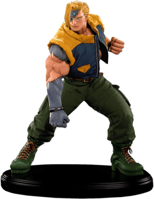 Nash Alpha Street Fighter Statues Image
