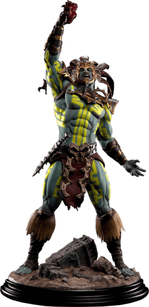 Kotal Kahn - Sun God Mortal Kombat Statues Image