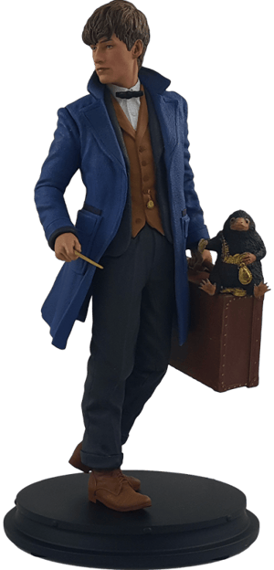 Newt Scamander with Niffler Fantastic Beasts and Where to Find Them Statues Image