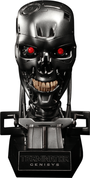 Endoskeleton Skull Terminator Prop Replica Image