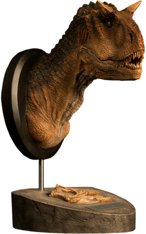 Carnotaurus Female  Bust Image