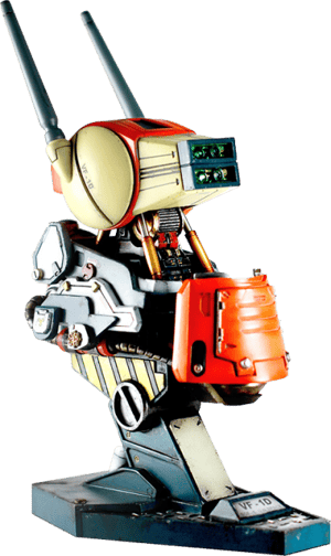 VF-1D Robotech Saga Mechanical Bust Statue Image