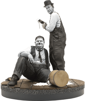 Stan Laurel and Oliver Hardy Stan Laurel & Oliver Hardy Statues Image