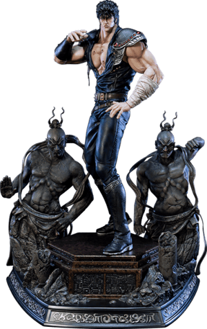 Kenshiro Deluxe Fist of the North Star Statues Image