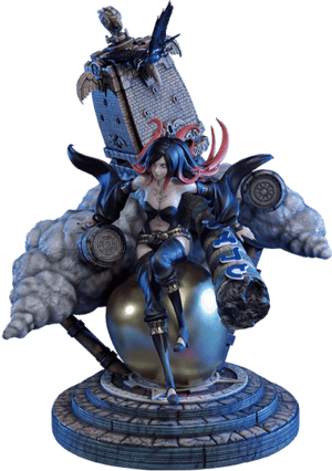 Raven Gravity Rush 2 Statues Image