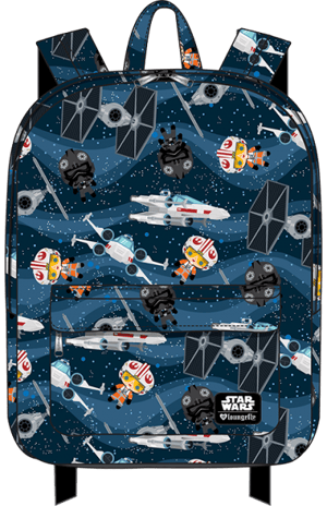 X-Wing and TIE Fighter Backpack Star Wars Apparel Image