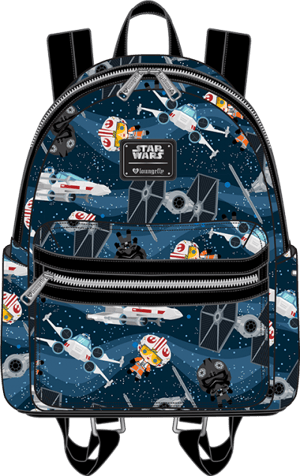 X-Wing and TIE Fighter Mini Backpack Star Wars Apparel Image