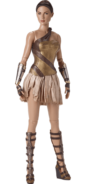 Wonder Woman Training Armor DC Comics Collectible Doll Image