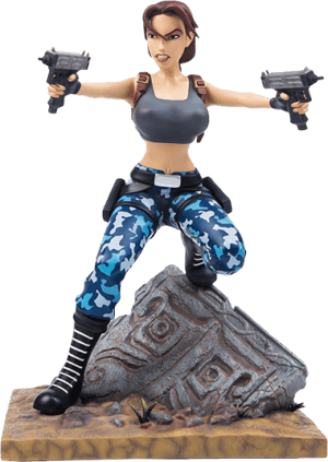 Adventures of Lara Croft Tomb Raider Statues Image