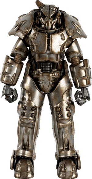 X-01 Power Armor Fallout Collectible Figure Image