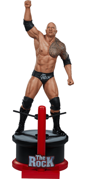 The Rock WWE Statues Image
