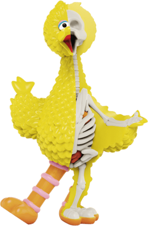 XXRAY Plus: Big Bird Sesame Street Collectible Figure Image