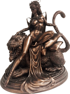 Dejah Thoris Bronze John Carter of Mars Statues Image