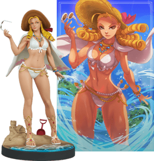 Karin Street Fighter Statues Image