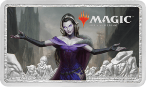 Liliana, The Last Hope 1oz Silver Coin Magic: The Gathering Silver Collectible Image