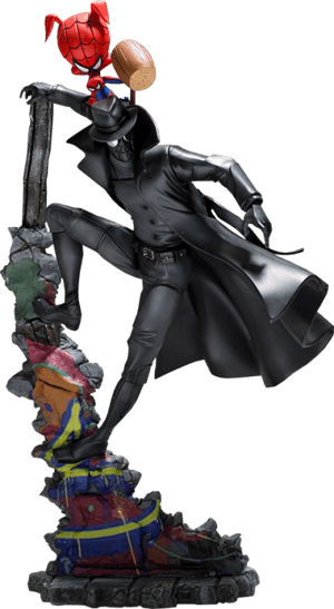 Noir and Spider-Ham Marvel 1:10 Scale Statue Image
