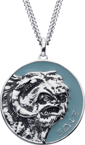 Hoth Planetary Medallion Star Wars Jewelry Image