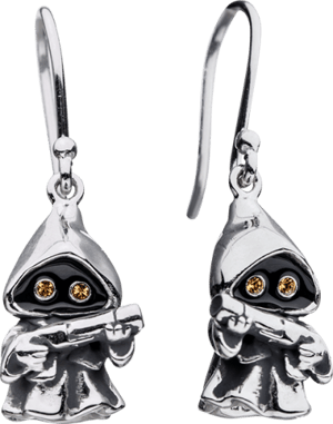 Jawa Earrings Star Wars Jewelry Image