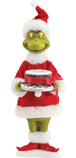 Grinch Fruitcake Dr. Seuss Figurine Image