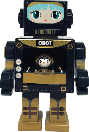 Spacegirl Stealth OBOT Gagatree Collectible Figure Image