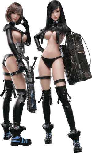 Reika & Anzu Gantz: O Sixth Scale Figure Set Image