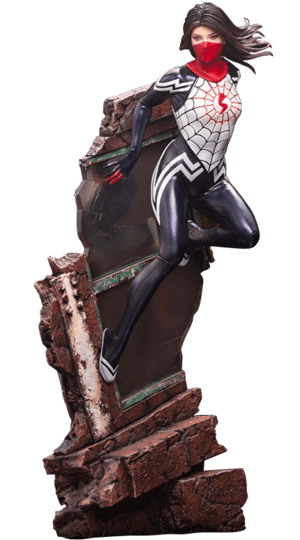 Silk Marvel Statues Image