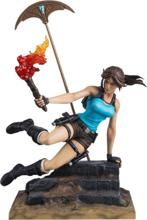 Lara Croft Tomb Raider Statues Image