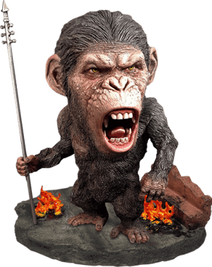 Caesar (Spear Version) Deluxe Rise of the Planet of the Apes Statues Image
