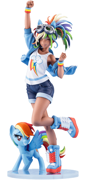 Rainbow Dash Bishoujo My Little Pony Statues Image