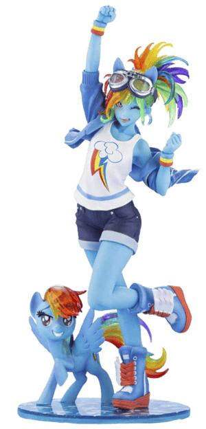 Rainbow Dash (Limited Edition) Bishoujo My Little Pony Statues Image