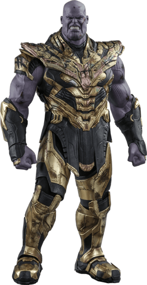 Thanos (Battle Damaged Version) Sixth Scale Figure