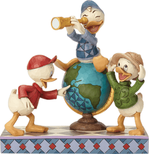 Huey Dewey & Louie Duck Tales Disney Figurine Image
