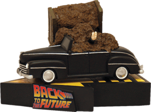 Manure Truck Accident (Premium Motion) Back to the Future Statues Image