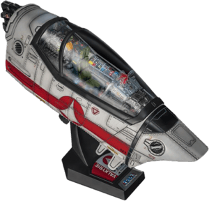 Valkyrie VF-1J Cockpit Robotech Saga Statues Image