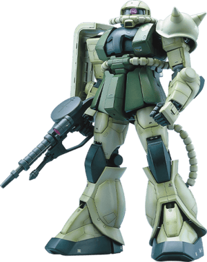 MS-06F Zaku II Collectibles | Sideshow Collectibles