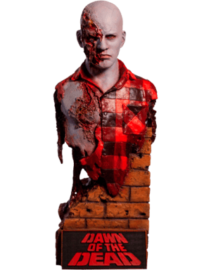 Dawn of the Dead Airport Zombie Dawn of the Dead Bust Image