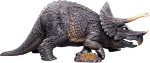 Triceratops One Million Years B.C. Statues Image