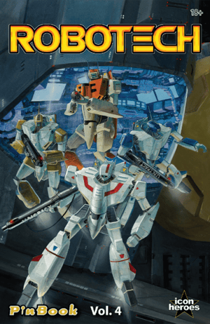Robotech Vol. 4 Pinbook Robotech Collectible Pin Image