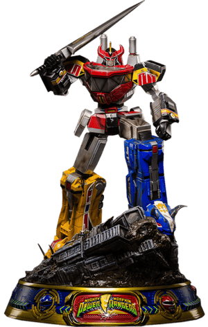 Megazord (Battle Damaged Version) Mighty Morphin Power Rangers Statues Image